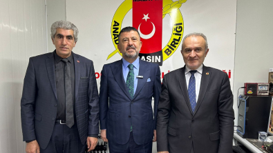 Milletvekili Ağbaba'dan Anadolu Basın Birliği'ne Ziyaret