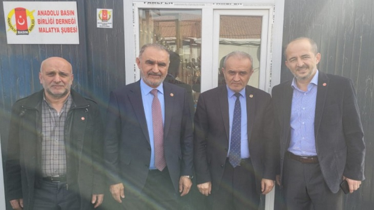 Saadet Partisi Belediye Başkan Adaylarından Anadolu Basın Birliği Derneği'ne Ziyaret