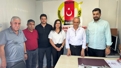 Fırat Edaş İl Müdürü Orkun Özgan'dan Anadolu Basın Birliğine Ziyaret