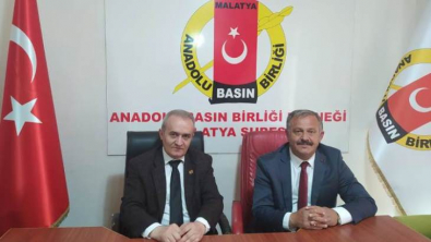 Yeşilyurt Muhtarlar Derneği'nden Anadolu Basın Birliği'ne Ziyaret