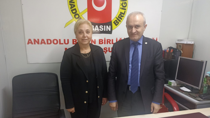 Başkan Ece Budan’dan Anadolu Basın Birliğine Ziyaret