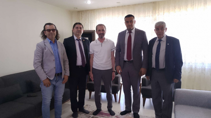 Gazeteci Ahmet Işık’a Geçmiş Olsun Ziyareti