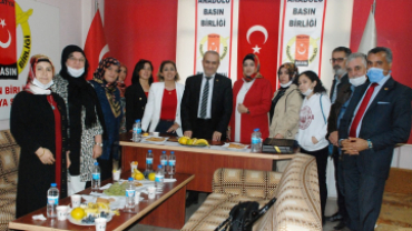 Başkan Alpaslan; Anadolu Basın Birliğinin Çalışmalarını Takdir Ediyorum