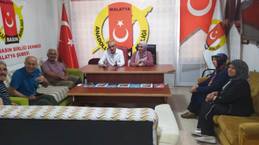 BBP Malatya Kadın Kollarından Anadolu Basın Birliğine Ziyaret