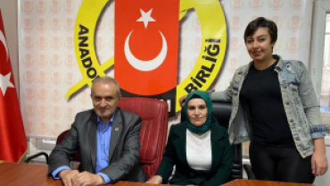 Türkiye İttifak Partisi Akçadağ İlçe Başkanı Mercan Cengiz’den Anadolu Basın Birliğine Ziyaret