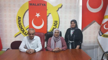 BBP Malatya Kadın Kollarından Anadolu Basın Birliğine Ziyaret